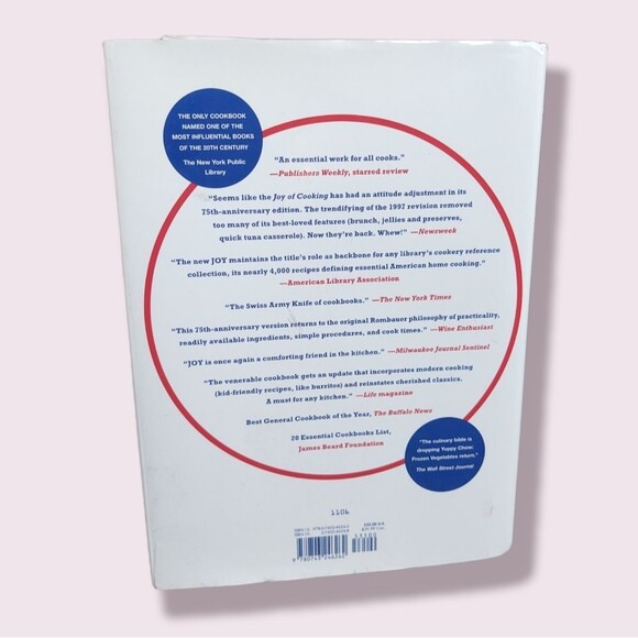 Joy of Cooking COOK BOOK 75th Anniversary Issue HBDJ 1931/2006 - Picture 3 of 5